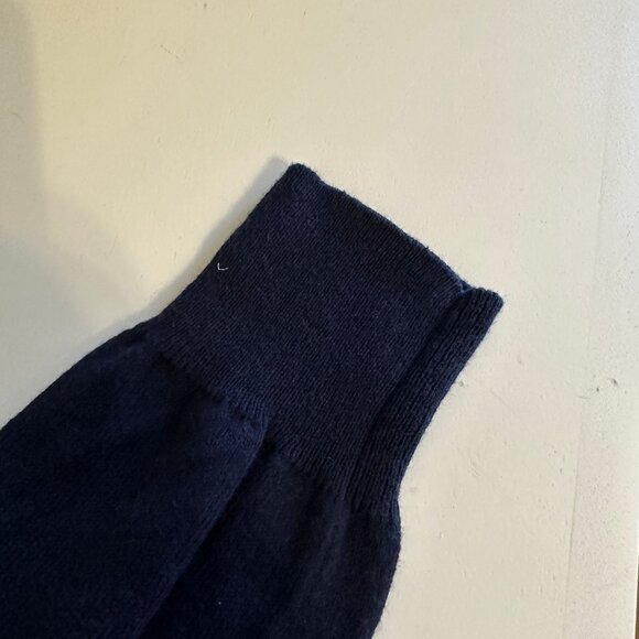 JCREW Cashmere V Neck Sweater - Navy Blue - Picture 7 of 12